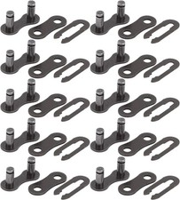 10 Set Heavy Duty Steel 410 Chain Master Link, Lightweight Easy to Install Chain