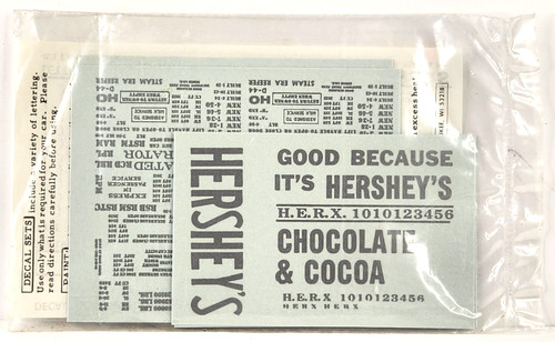 Calcomanía Walthers escala HO #934-11330 Hershey's Boxcar - plateada RARA | Zustand: New
