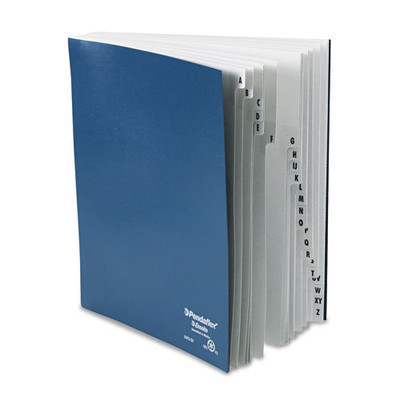 2 Pk Pendaflex DDF3OX 20-Divider Alpha Index Letter Expanding Desk File - NAVY
