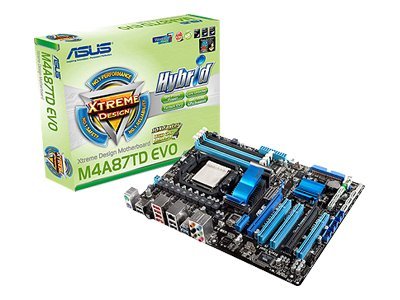 ASUSTeK COMPUTER M4A87TD EVO, Socket AM3, AMD (90-MIBCK0-G0EAY0WZ) Motherboard