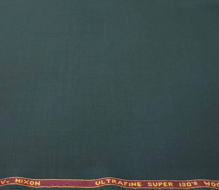 Green Super 130s Wool Fabric Suiting Jackets Thobes Dishdasha 3.50m x 1.50m - Image 3 of 4