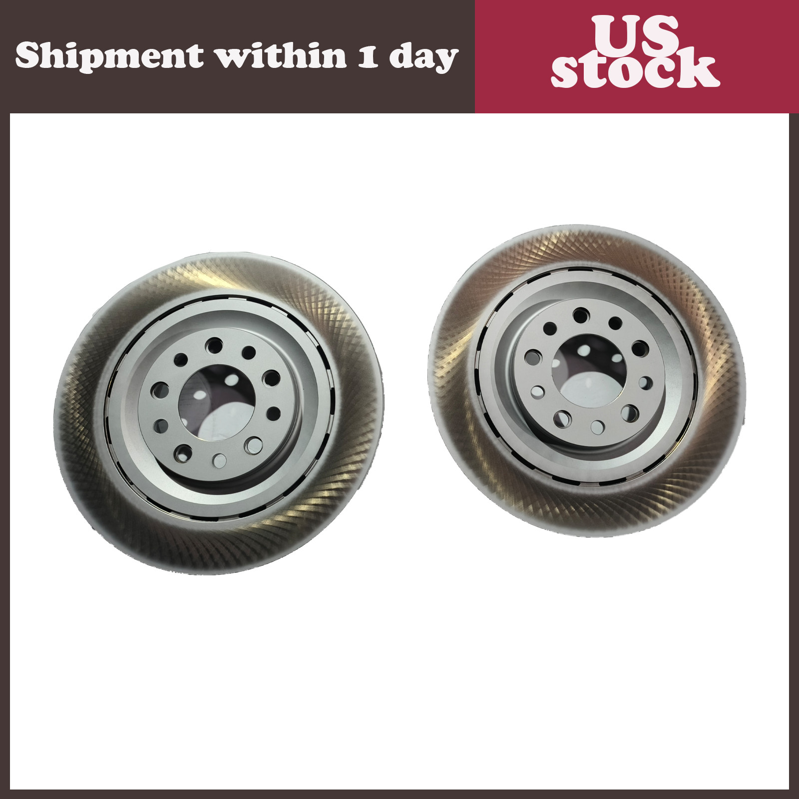 NEW front rear brake rotors #7313 FOR Bentley Mulsanne  3Y0615301A 3Y0615601A