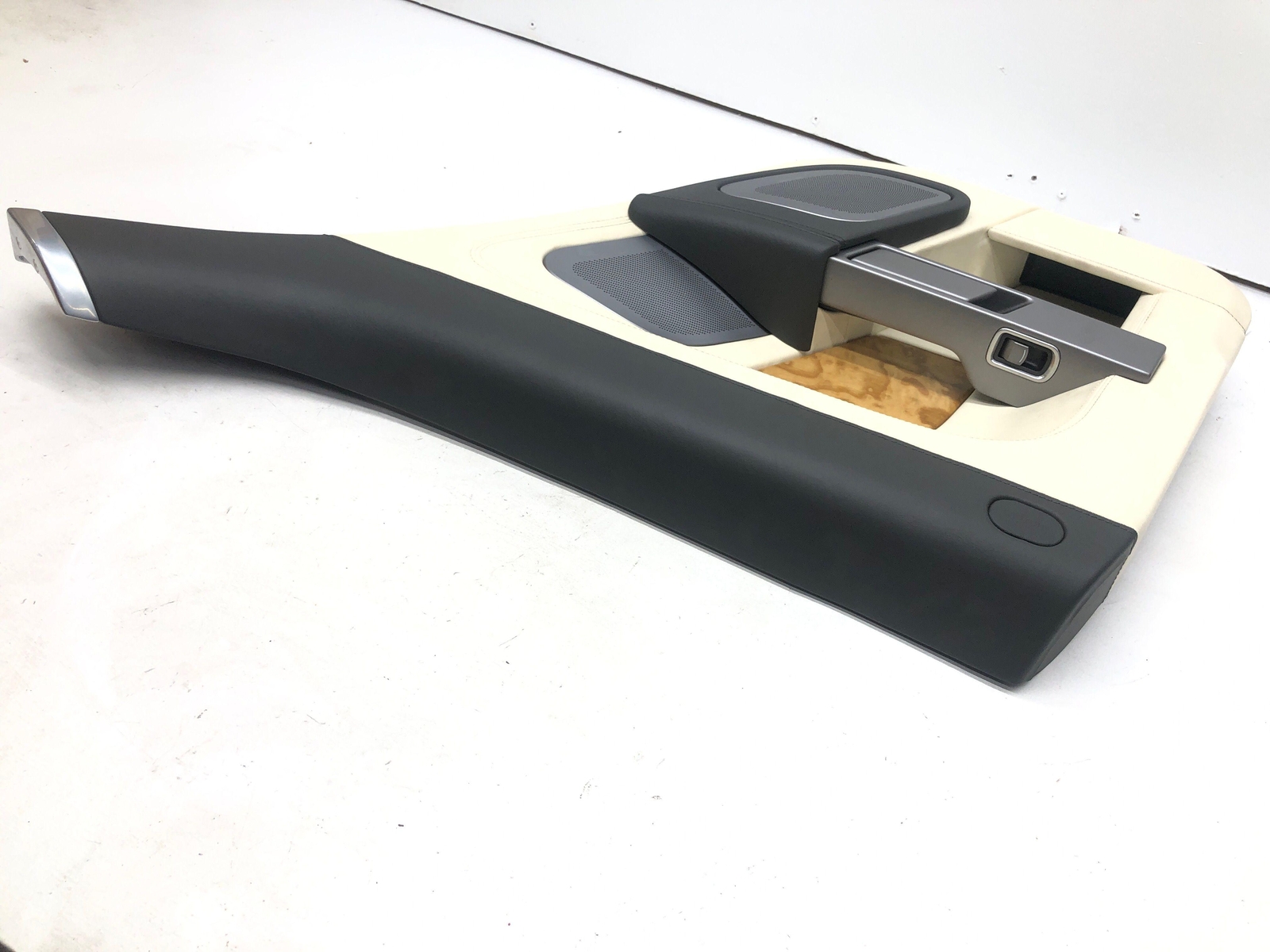 2010-2020 ASTON MARTIN RAPIDE RIGHT REAR DOOR PANEL TRIM COVER BEIGE LEATHER OEM
