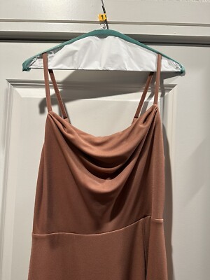 Birdy Grey ASH DRESS CREPE DESERT ROSE Medium BRIDESMAID WEDDING Unaltered  | eBay