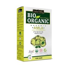 INDUS VALLEY Organic Amla Indian Gooseberry Powder for Hair and skin,100g