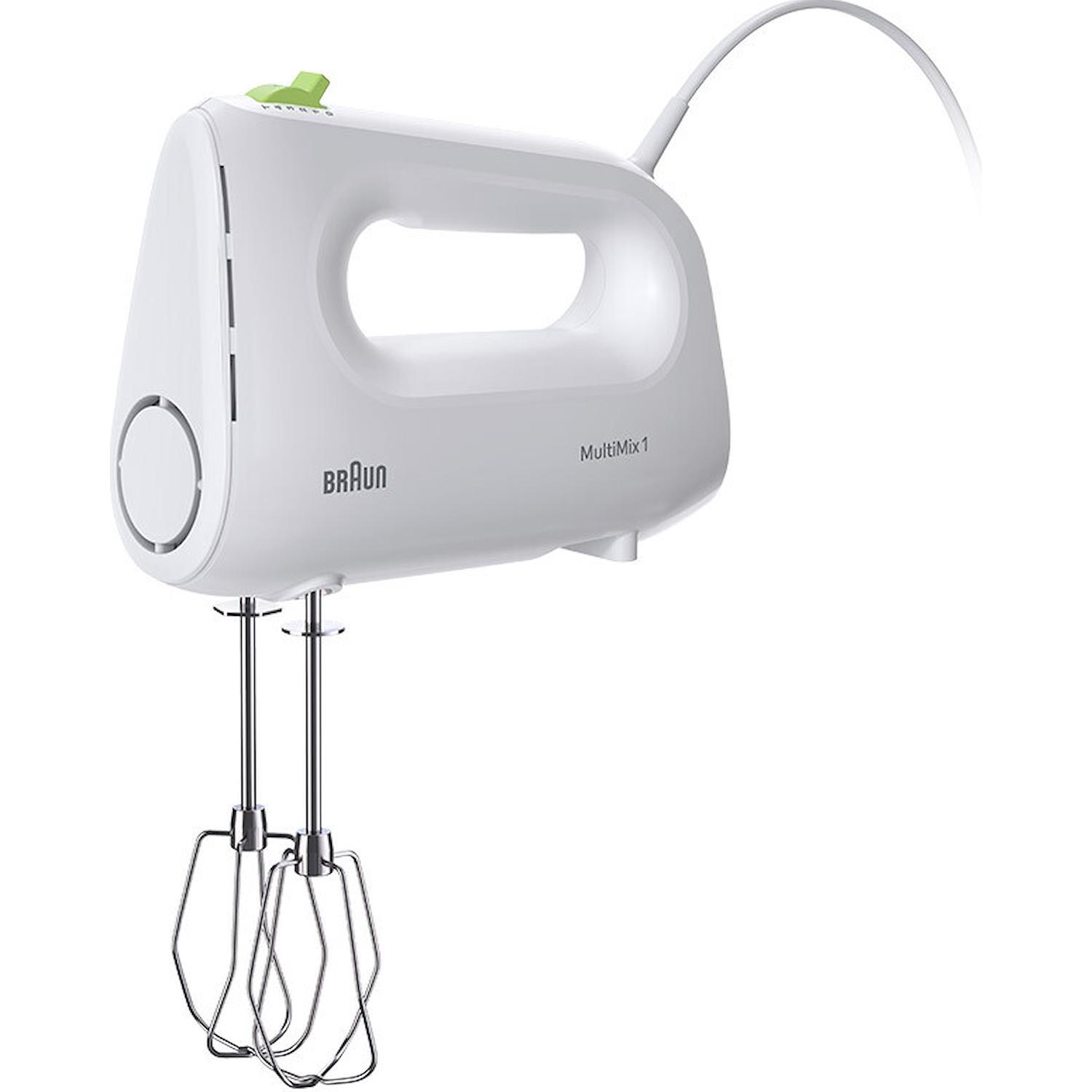 Sbattitore Braun MultiMix HM1100 potenza 450W 2 fruste