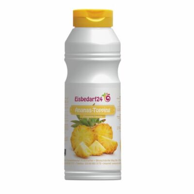 (8,98 EUR/kg) Ananas Sauce - Eis Topping EB24 - 1 Kg