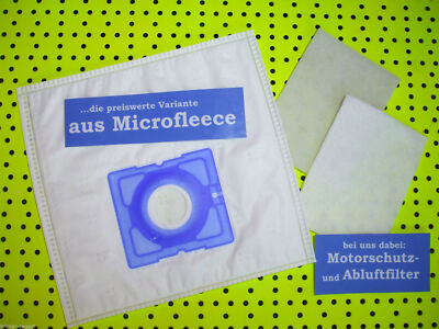 20 Staubsaugerbeutel Vlies+ 4 Filter,geeignet für Progress PC 2361, PC 2210 