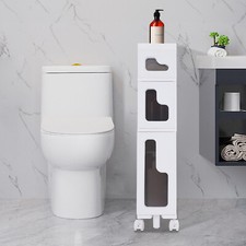 Storage Cabinet, Slim Bathroom Storage Cabinet, Bathroom Storage Floor Cabinet