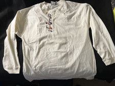 Vtg 1994 Warner Brothers Acme Clothing Bugs Bunny Looney Tunes Long T Shirt Lg