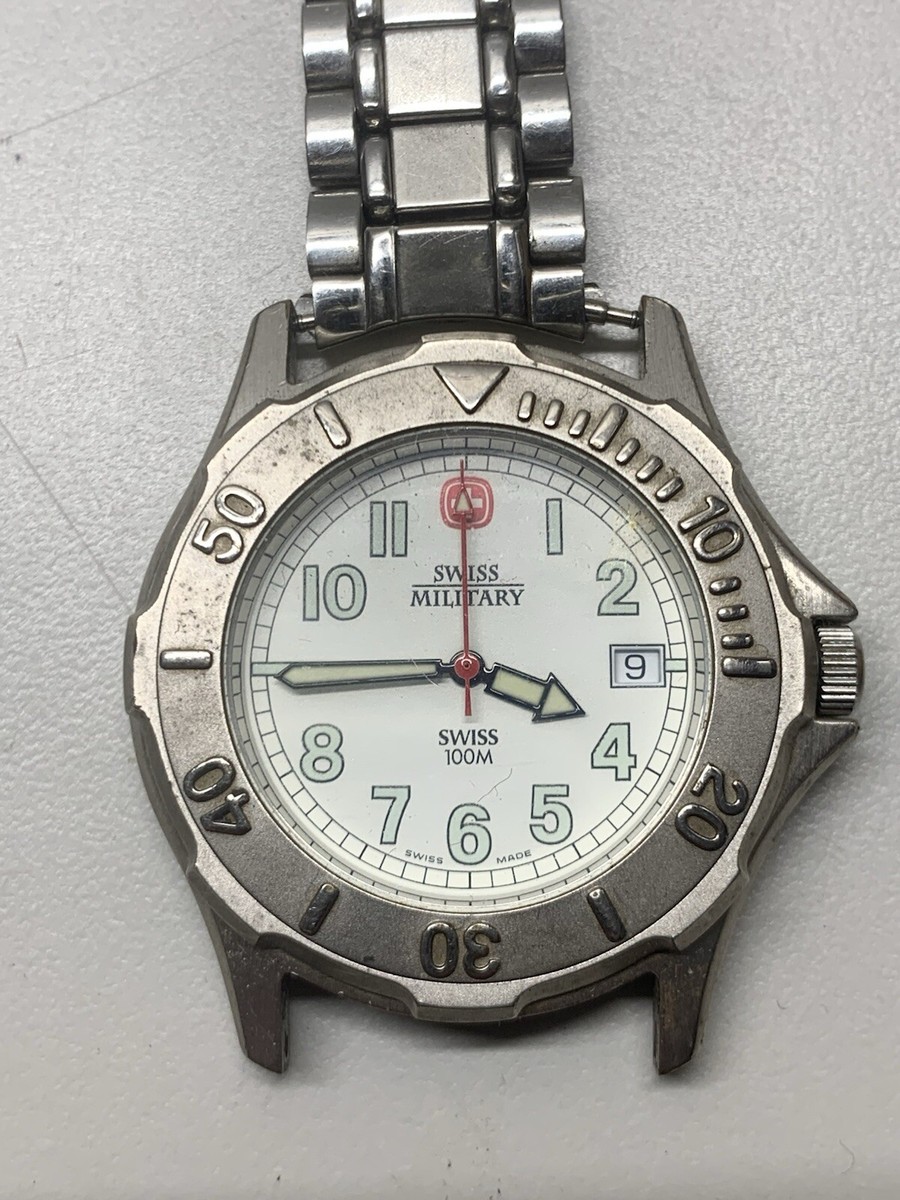 Swiss Army Military Watch 095-0668 Untested For Parts Or Repair | eBay