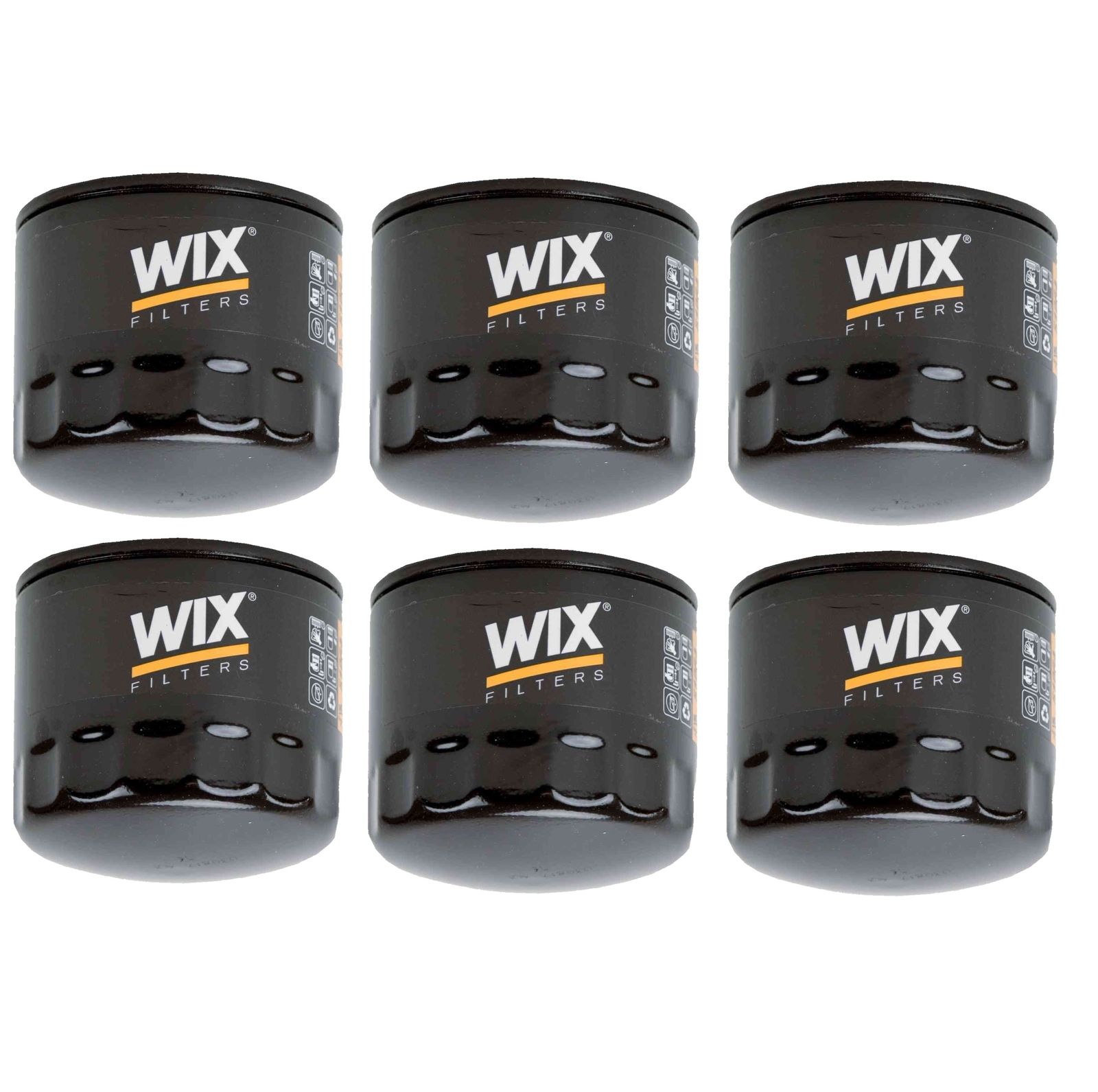 Wix 51064 Engine Oil Filter Set (Spin-On) (6 Pieces) | eBay