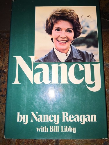 NANCY BY NANCY REAGAN SIGNED AUTOGRAPH FIRST EDITION BOOK DUST JACKET JSA COA - Picture 1 of 4