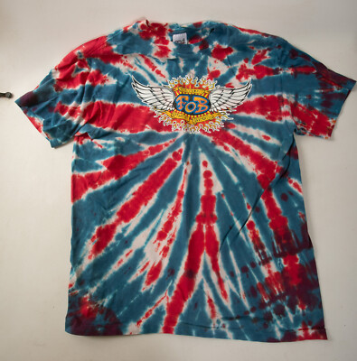Flying Other Bros FOB T Shirt XL (UB3/JSF6) Anvil USA Tye Dyed Single Stitch