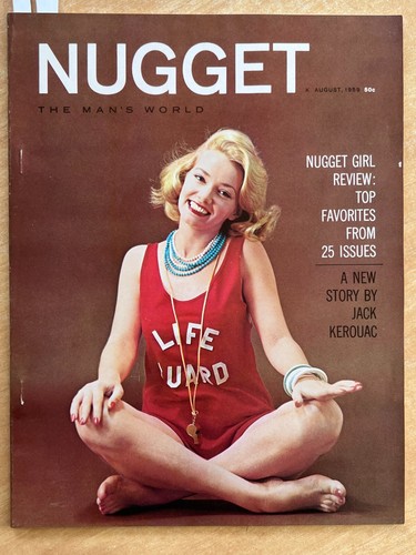 2 Magazines NUGGET THE MAN'S WORLD August 1959 & 1960 PINUP cheesecake - Picture 2 of 22