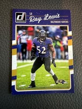 2016 Panini Donruss Football #28 Ray Lewis Baltimore Ravens HOF
