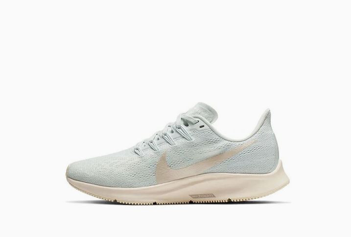 Nike Size 6 Women's Air Zoom Pegasus 36 Ghost Aqua Light Cream