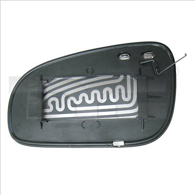 Right TYC 338-0055-1 Mirror Glass, outside mirror for VOLVO