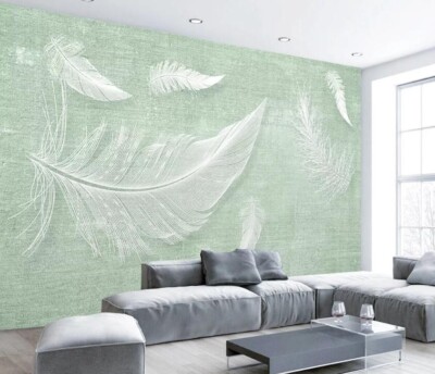 3D Lila Blüten M1177 Tapete Wandbild Selbstklebend Abnehmbare Aufkleber
