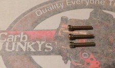 3 Vacuum Secondary Diaphragm Housing To Body Screws For Holley Carburetors New