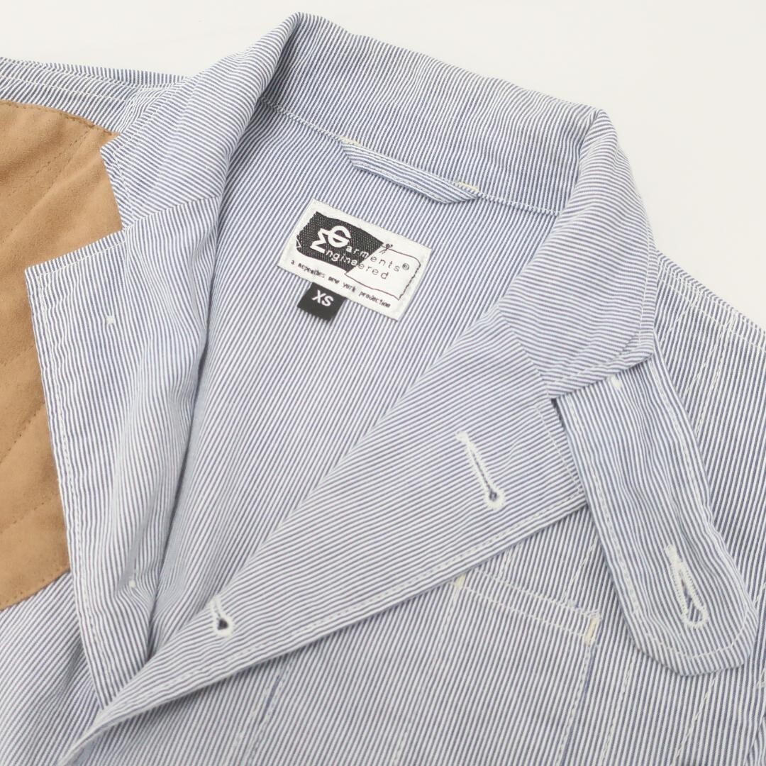 Engineered Garments Hickory Patchwork Jacket Cott… - image 8