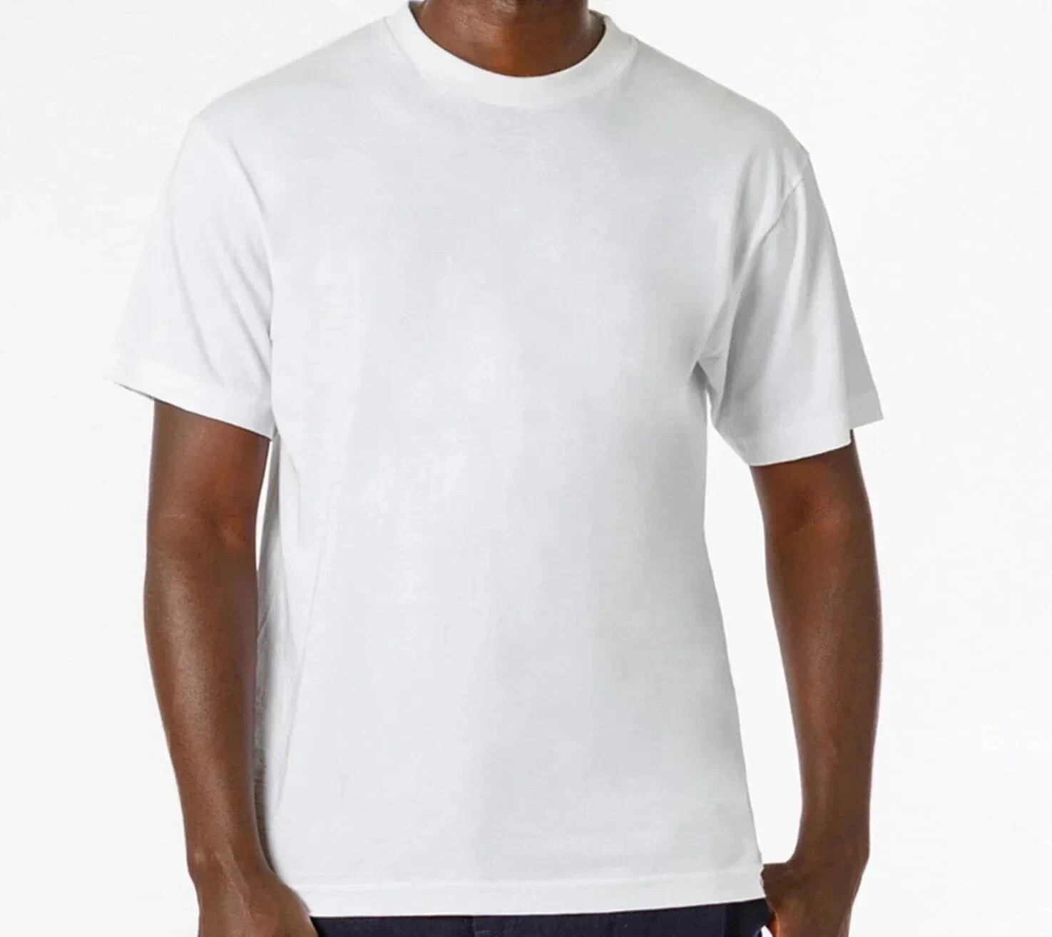 6-Pack SunTees Heavy Cotton White T-Shirts Crew Neck Short Sleeves
Opens in a new window or tab