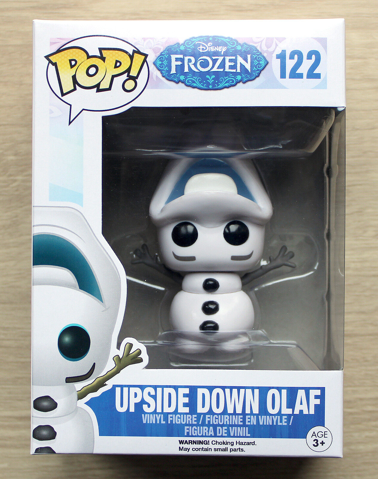 Funko Pop Disney Frozen Upside Down Olaf + Protector Gratuito