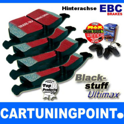EBC Brake Pads Rear Blackstuff for Saab 90 DP105