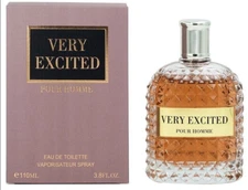 Very Excited Cologne For Men 3.8 fl. oz. EDT By EBC Fragrances Spray Bottle