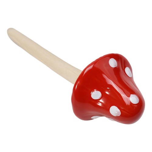 Handgefertigte Ton Porzellan Krötenhocker Fee klingelnde Pilze für