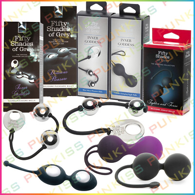 Fifty Shades of Grey Kegel Exerciser Weights Vaginal Bladder Control Tightening