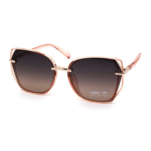 Womens Luxury Butterfly 90s Chic Plastic Sunglasses - 第 14/17 張圖片
