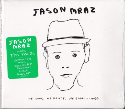 JASON MRAZ / WE SING, WE DANCE, WE STEAL THINGS * NEW DIGISLEEVE CD 2008 * NEU *