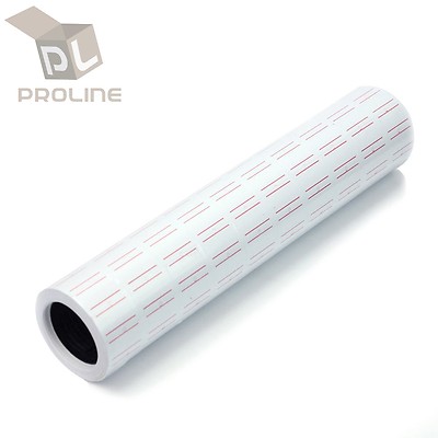 10 Rolls / 5000 Tags White labels for Motex MX-5500 L5500 MX989 Price Gun