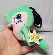 NEOPETS Green FLOTSAM Mini Plushie McDonalds Happy Meal Toy 2005 With Tags