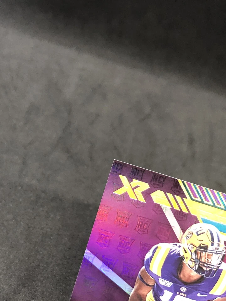 2020 Xr K’LAVON CHAISSON /25 PURPLE REFRACTOR SSP RC No. 150 LSU COLOR MATCH 🔥 - Image 4 of 4