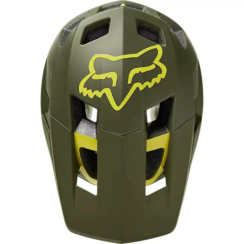 New 2022 Fox Racing MTB DROPFRAME PRO HELMET Olive Green XL 24879 099 XL