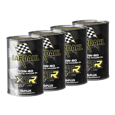 Bardahl XTR C60 10W-60 Racing Engine Oil 39.67 100% Full Synthetic - 4L MF3771