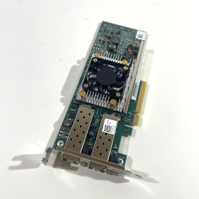 LOT OF 2 Y40PH  DELL 57810 10GB DUAL PORT PCIE NETWORK CARD LOW Profile