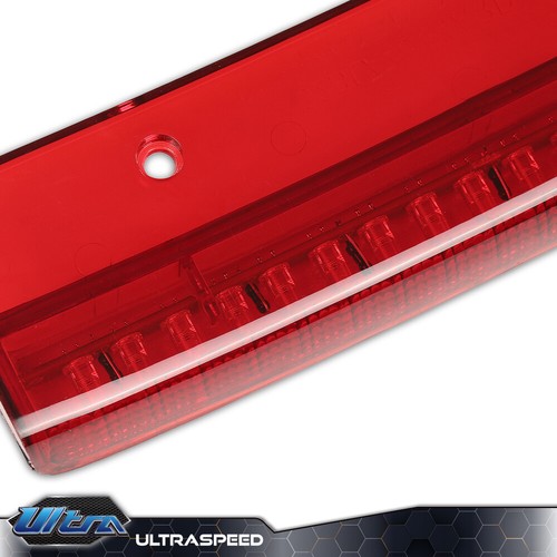Fit For 1998-02 Chevrolet Camaro SS Spoiler LED Third Brake Light 3rd Brake Red - Picture 7 of 12