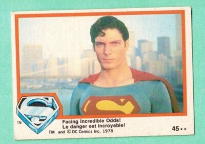 1978 O-PEE-CHEE SUPERMAN THE MOVIE CARD ***** YOU PICK FROM LIST