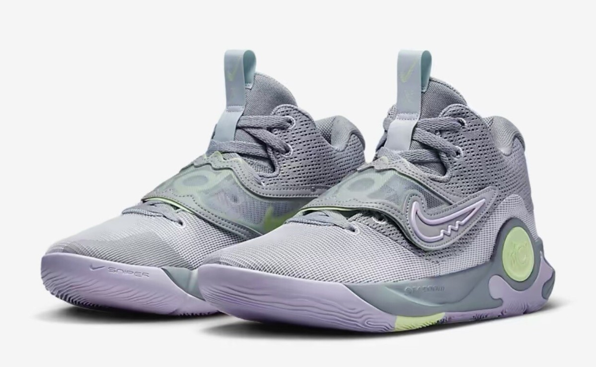 Nike KD Trey 5 X-Particle Grey/Lilac/Violet Frost DD9538-012 Size