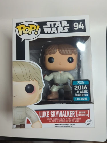 Funko Pop!: Star Wars ESB- Luke Skywalker (Bespin Encounter) - 2016 Galactic Exc