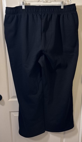 Fabletics Cozy Fleece Wide Leg Sweat Pants New Size 2XL in Black - Picture 7 of 7