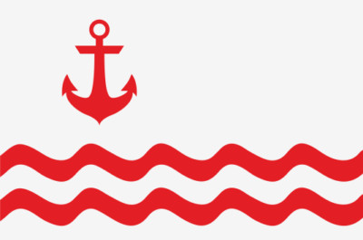 Fahne Flagge Port Clinton City (Ohio) 50 x 75 cm Bootsflagge Premiumqualität