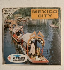 View-Master MEXICO CITY, Mexico B002 - 3 Reel Set Booklet V2