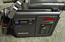 National Panasonic NV-MC5EN Video Camera Recorder With Case - Untested