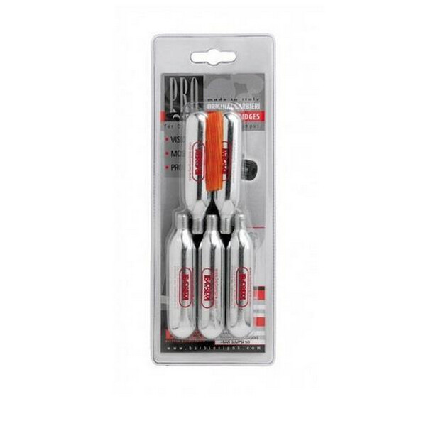 cartucce 12g co2 cartuccia filettata (5 pezzi) Barbieri bombolette bici