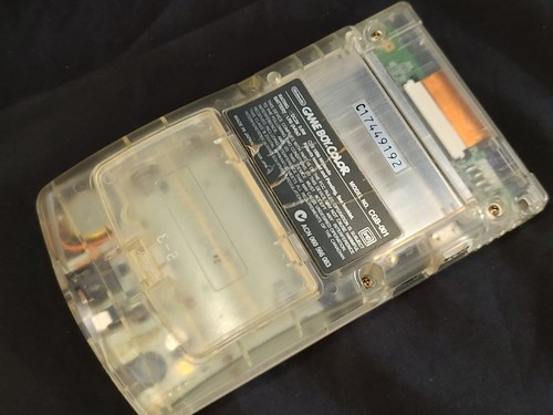 Nintendo Gameboy Color Clear Console, w/Manual, box set, working-g0722- - Picture 12 of 21