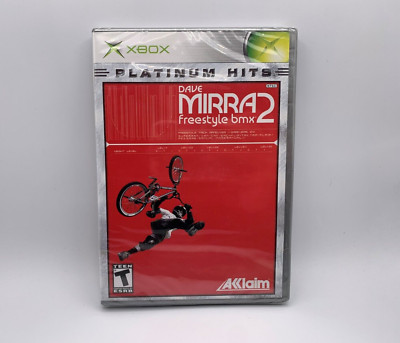 Dave Mirra Freestyle BMX 2 (Microsoft Xbox, 2003) Sealed New Free Canadian Ship!
